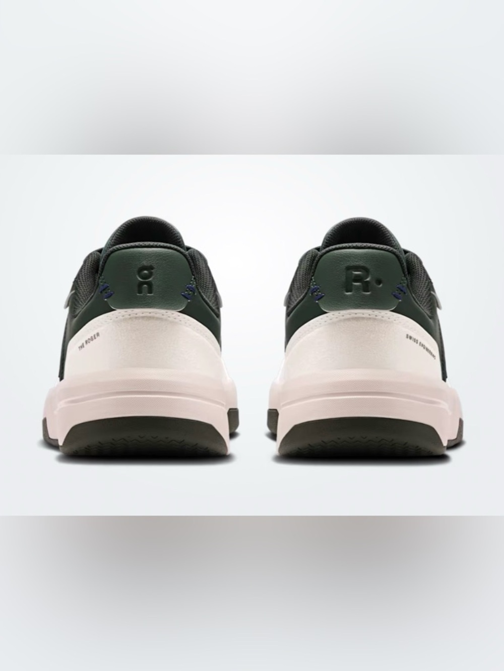 NEW [On] Cloud Running THE ROGER Clubhouse in White/Olive Men’s 8 / Women’s 9.5 - Picture 4 of 12